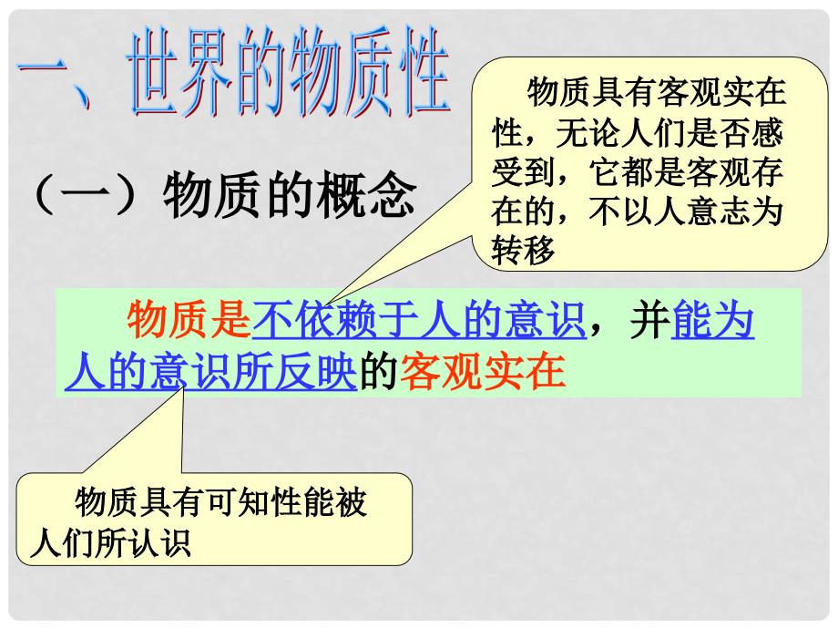 高中政治 4.1 世界的物质性课件 新人教版必修4_第4页