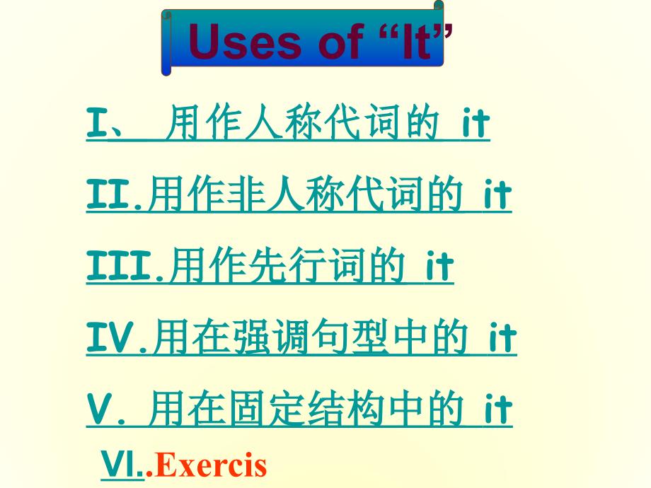 高中英语-IT的用法及练习课件ppt_第2页