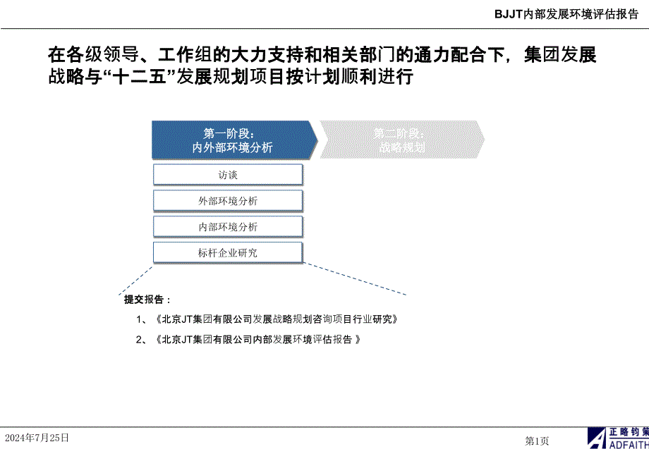 某集团有限公司内部发展环境评估报告_第2页