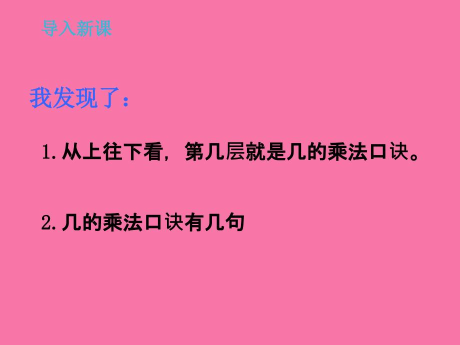 二年级上册数学789的乘法口诀浙教版ppt课件_第3页