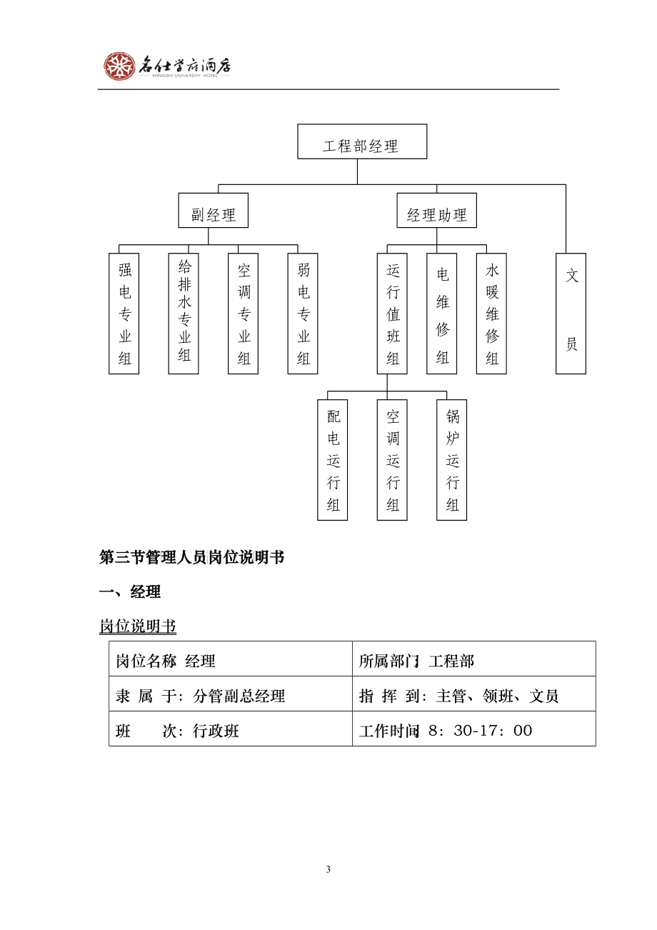 济南名仕学府酒店规章制度(工程部)_第3页