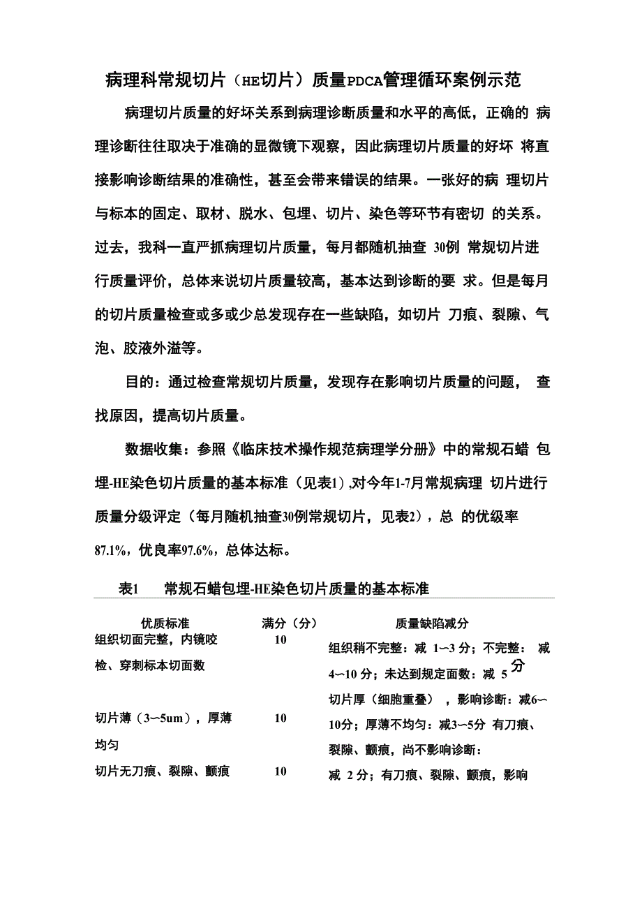 病理科常规切片质量PDCA管理循环案例示范_第2页