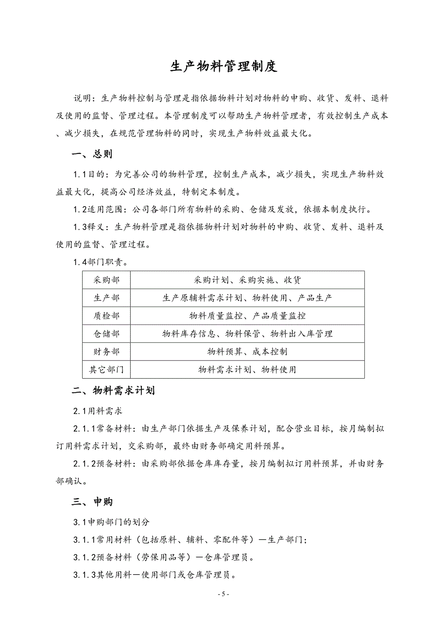 05-生产物料管理制度（天选打工人）.docx_第1页