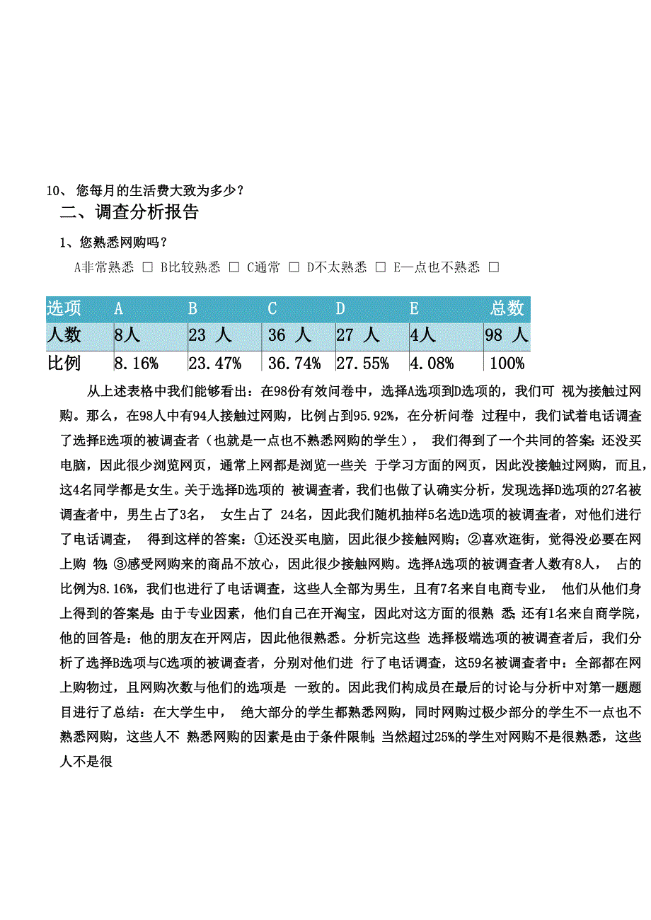 大学生网购习惯调查问卷_第2页