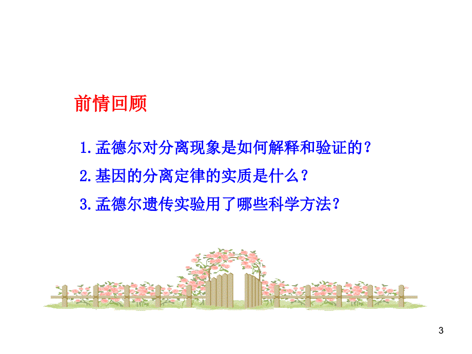 1213版高中生物多媒体同步授课课件：第三章第二节第一课时基因的自由组合定律苏教版必修2_第3页