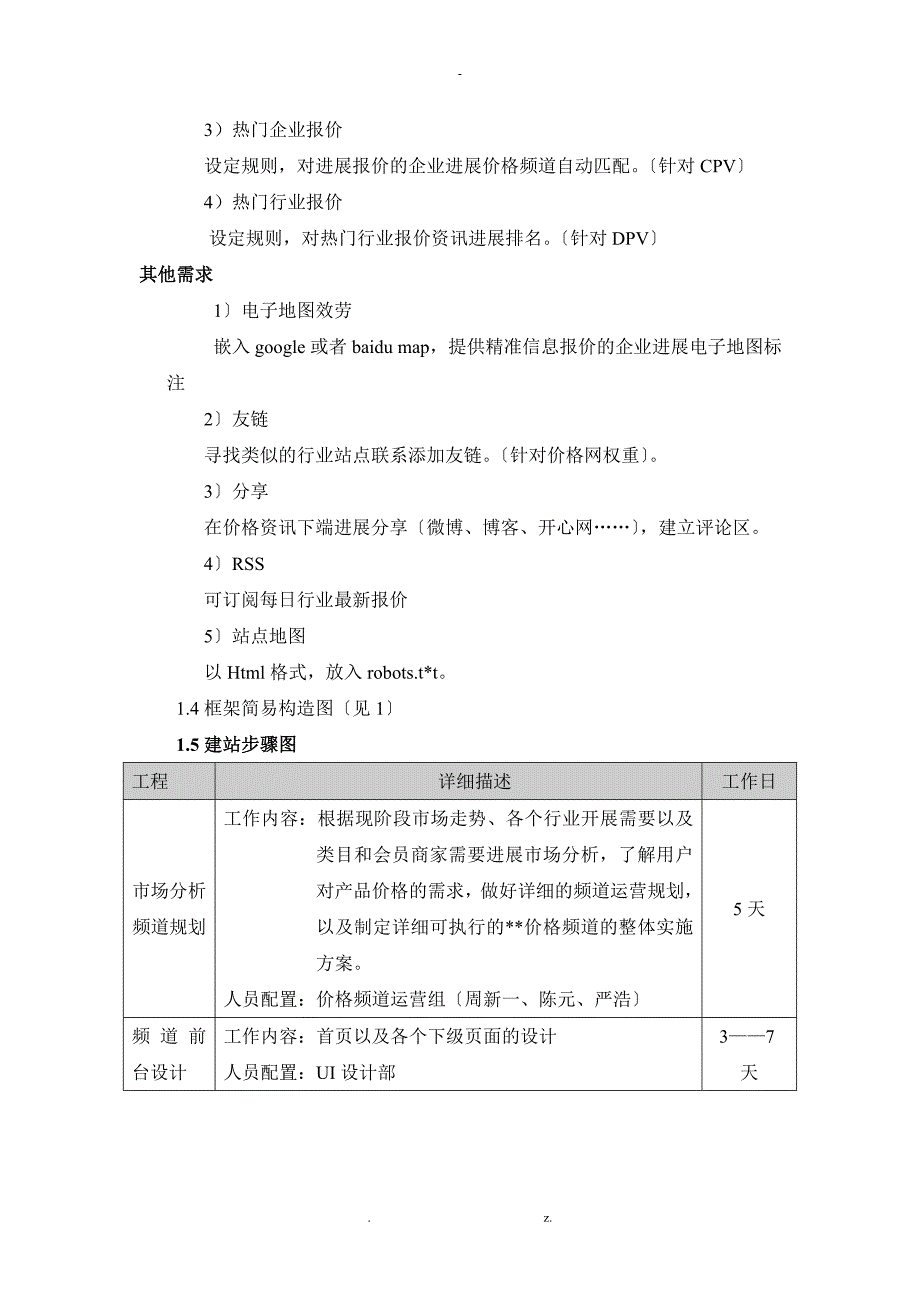 价格网站频道策划实施方案_第3页