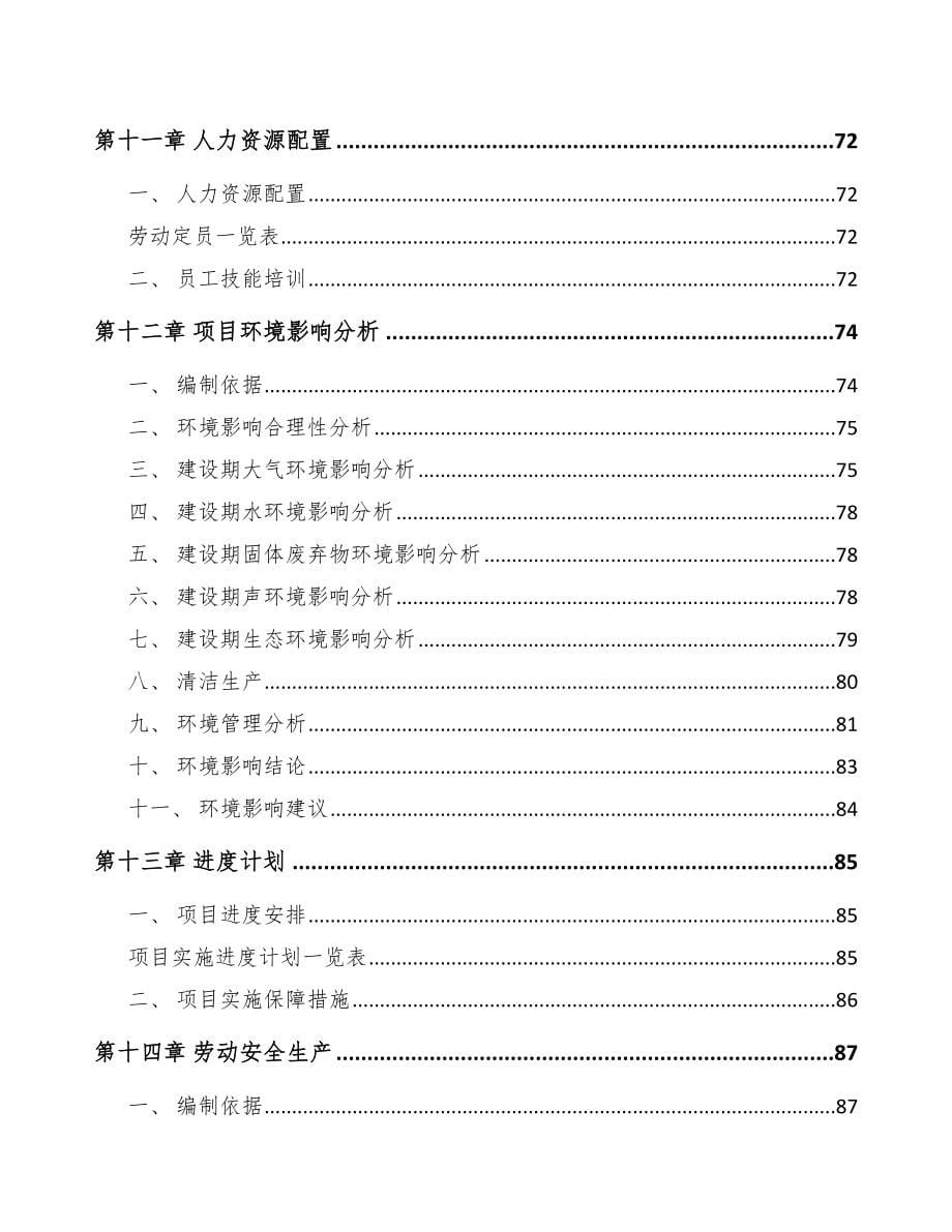 宁夏年产xxx吨休闲食品项目可行性分析报告_第5页