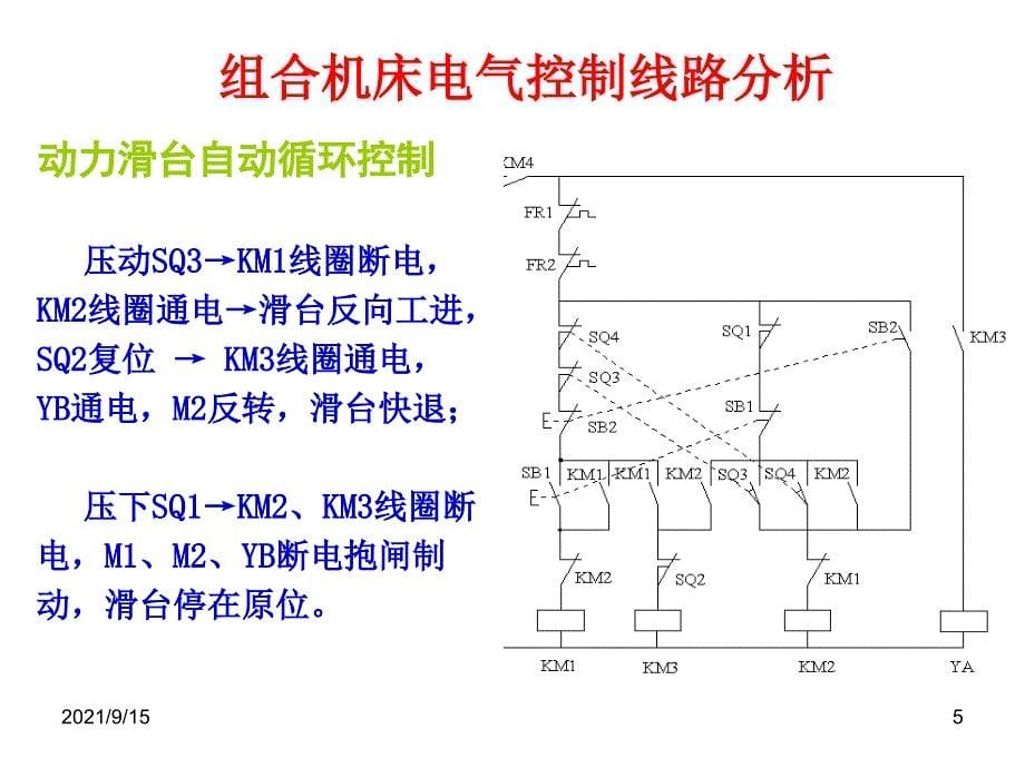 组合机床电气控制线路分析_第5页