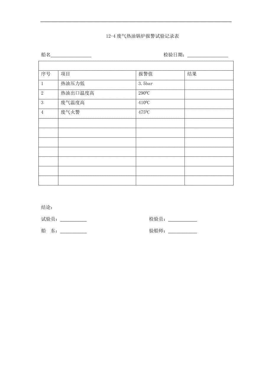 12 燃油热油锅炉和废气热油锅炉系泊试验程序.doc_第5页