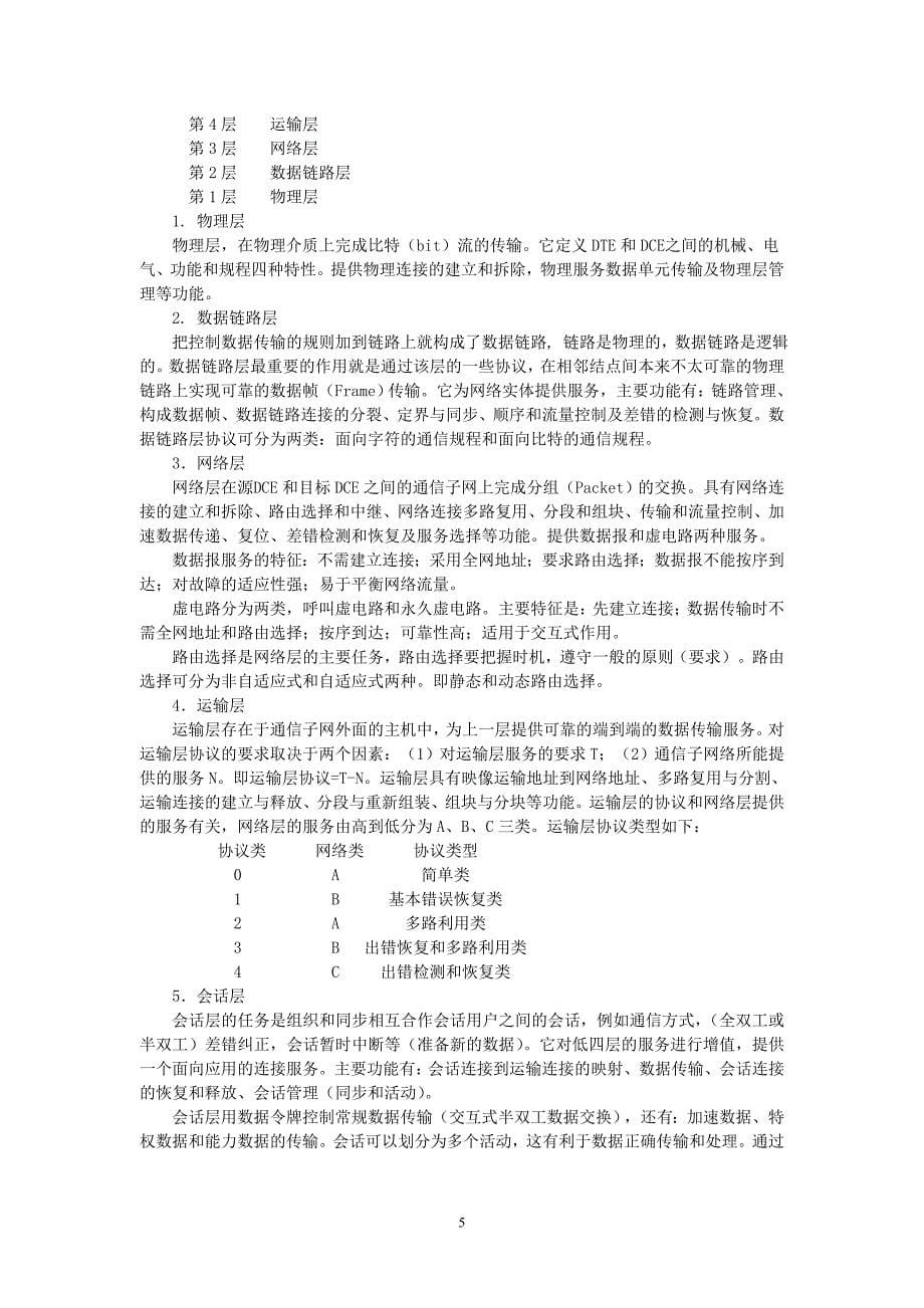 计算机网络自学辅导资料_第5页