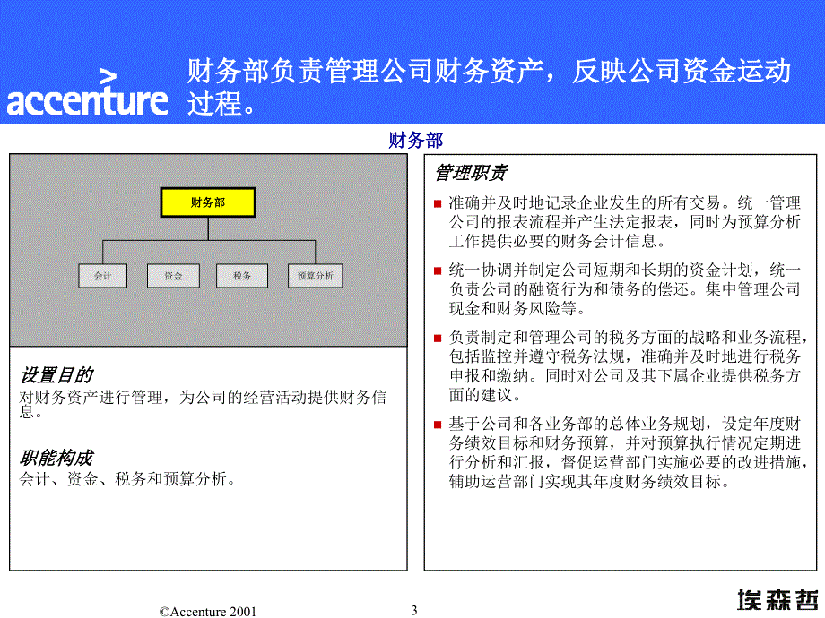 埃森哲中国免税品（集团）总公司咨询项目财务管理流程概念设计_第3页