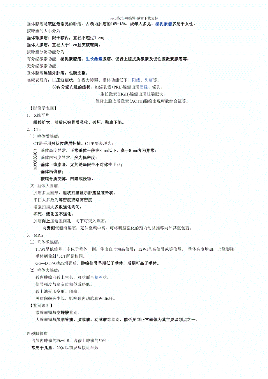 常见颅内肿瘤的影像学表现_第4页