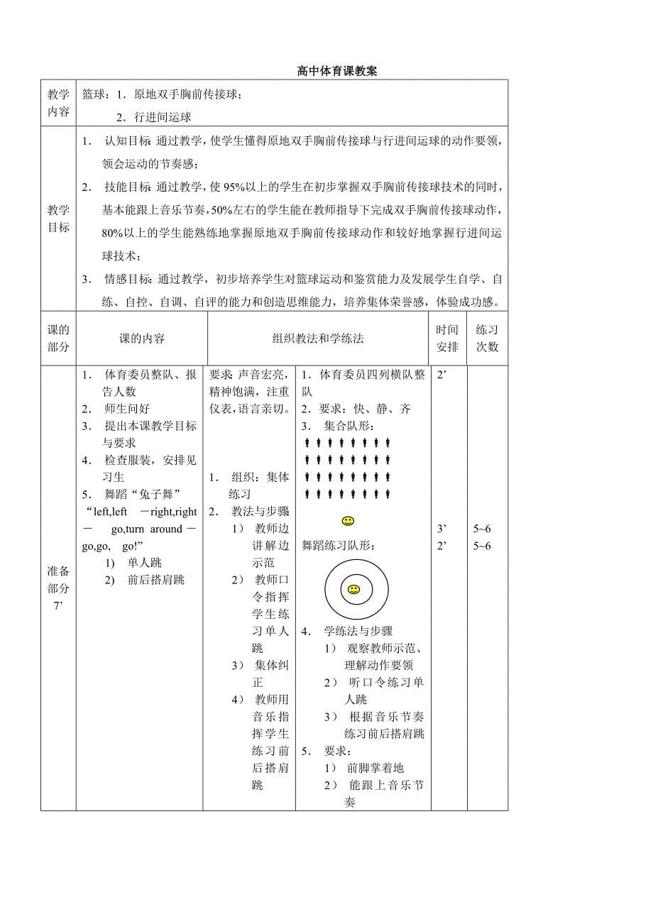 篮球校本课程教案_第5页