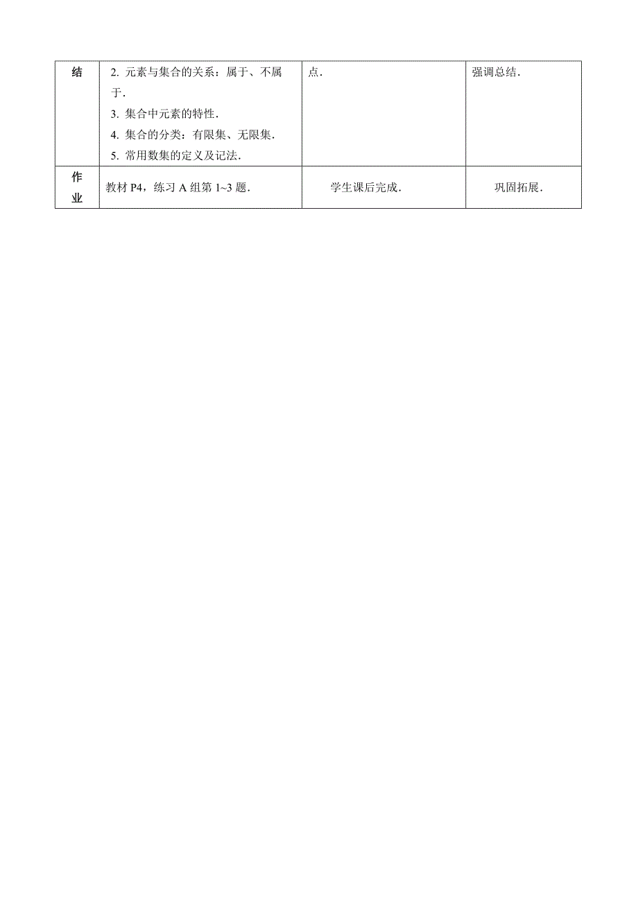 [精品]人教版中职数学教案-第一章--集合[8份教案].doc_第4页