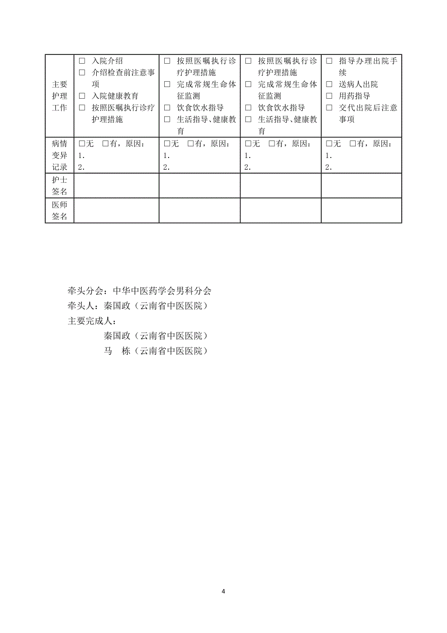 石淋（尿石症）中医临床路径2018版_第4页