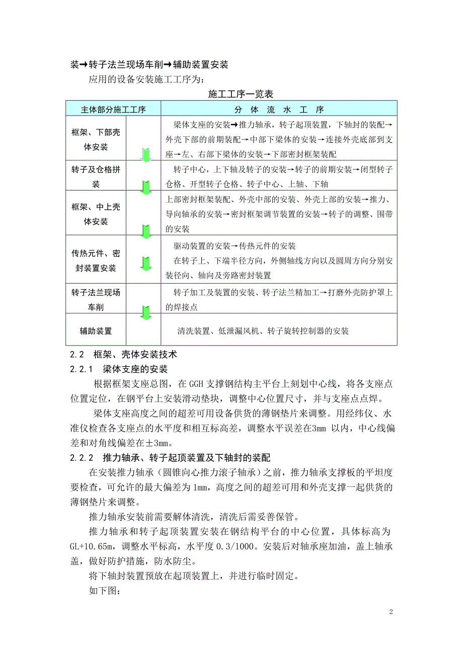 回转式烟气换热器安装工艺_第3页