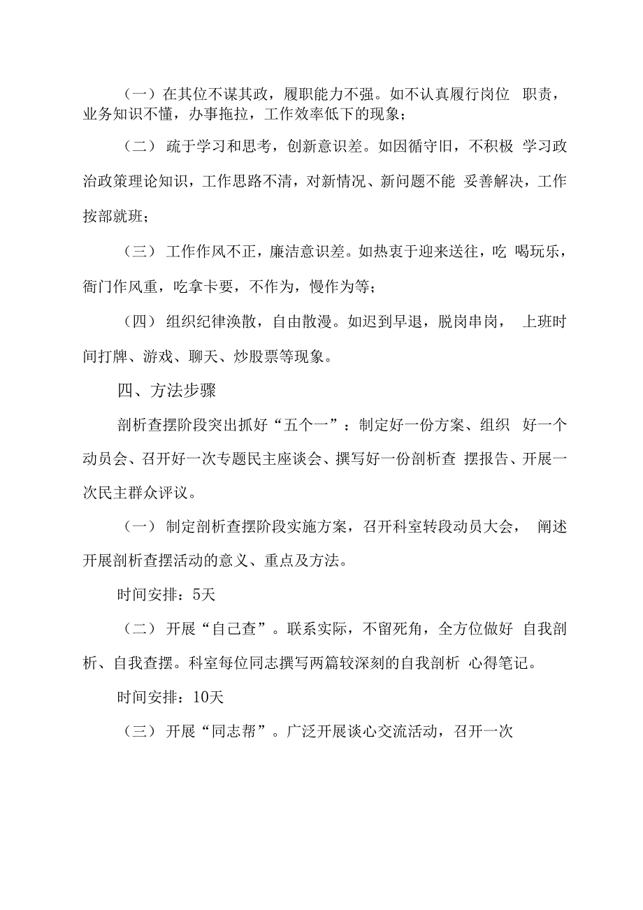 剖析查摆阶段实施方案_第2页