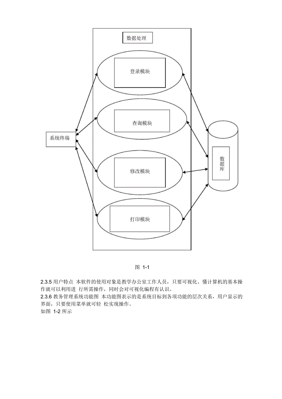 教务管理系统系统分析报告_第2页