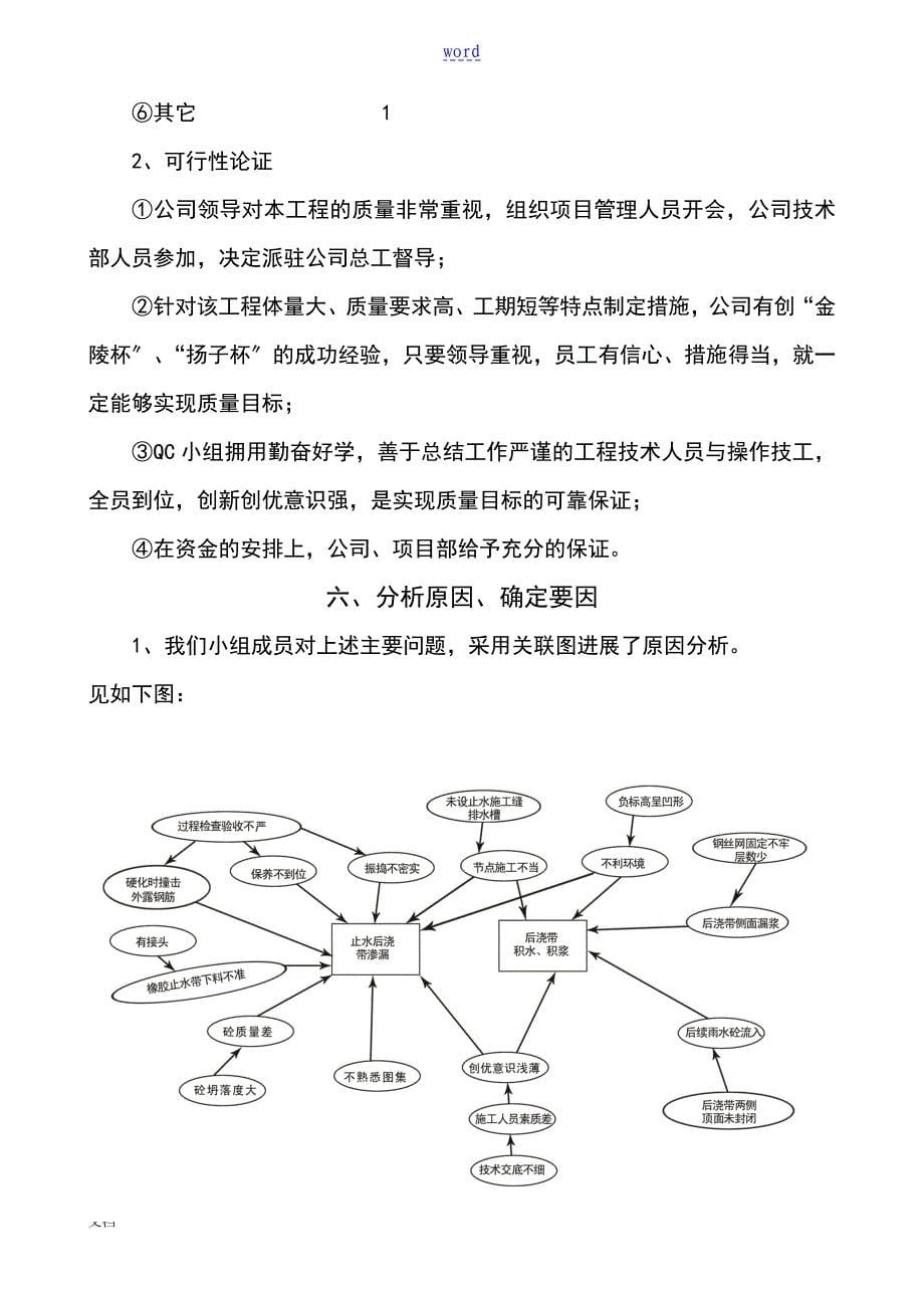 建筑施工QC小组成果报告材料_第5页