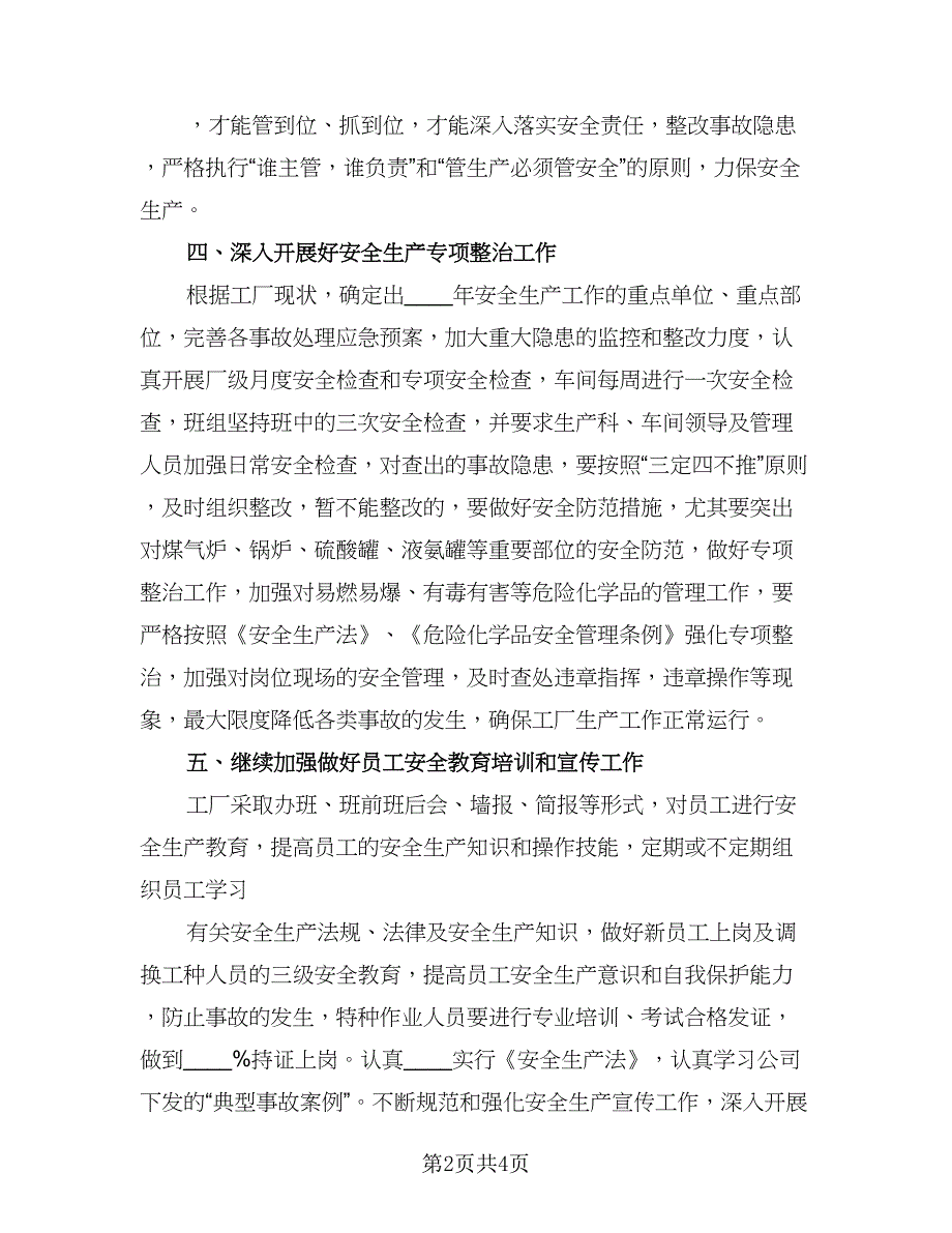 安全管理员下月的工作计划（2篇）.doc_第2页