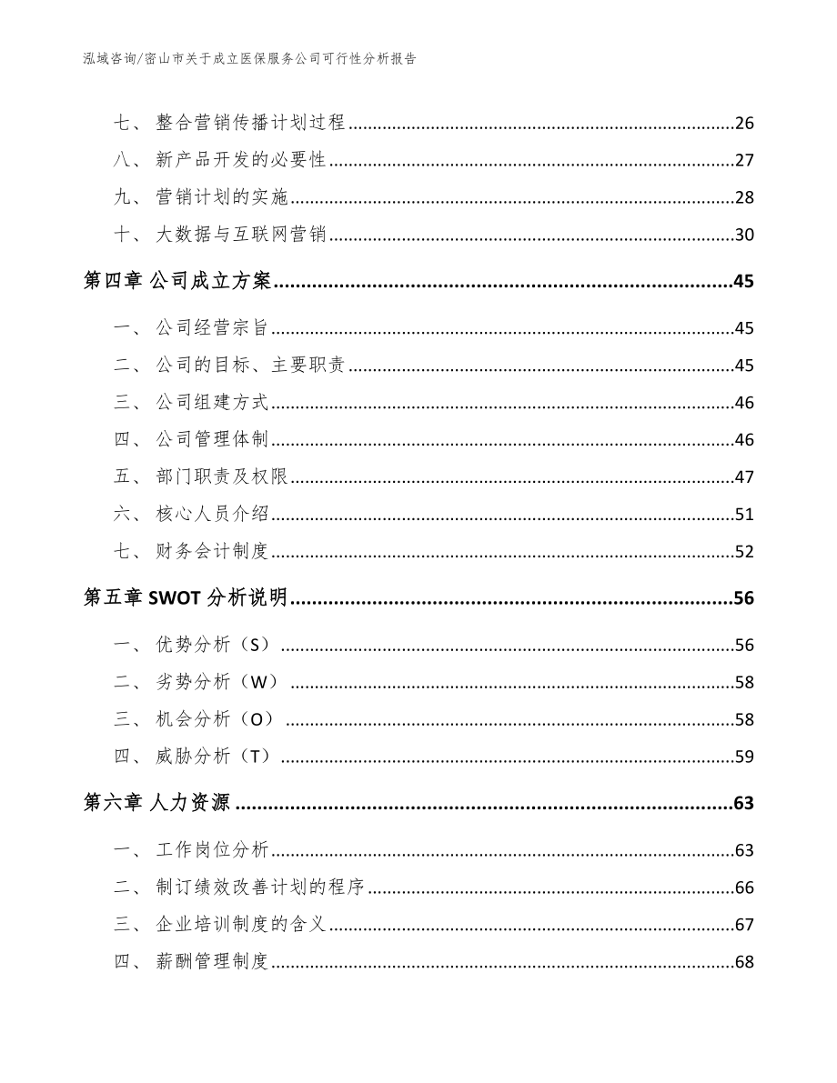 密山市关于成立医保服务公司可行性分析报告（模板范文）_第2页