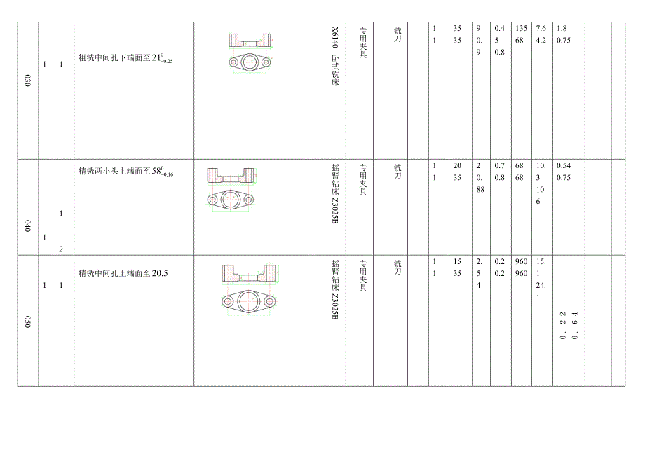 CA6140车床拨叉(831007型号)工艺卡片.doc_第2页