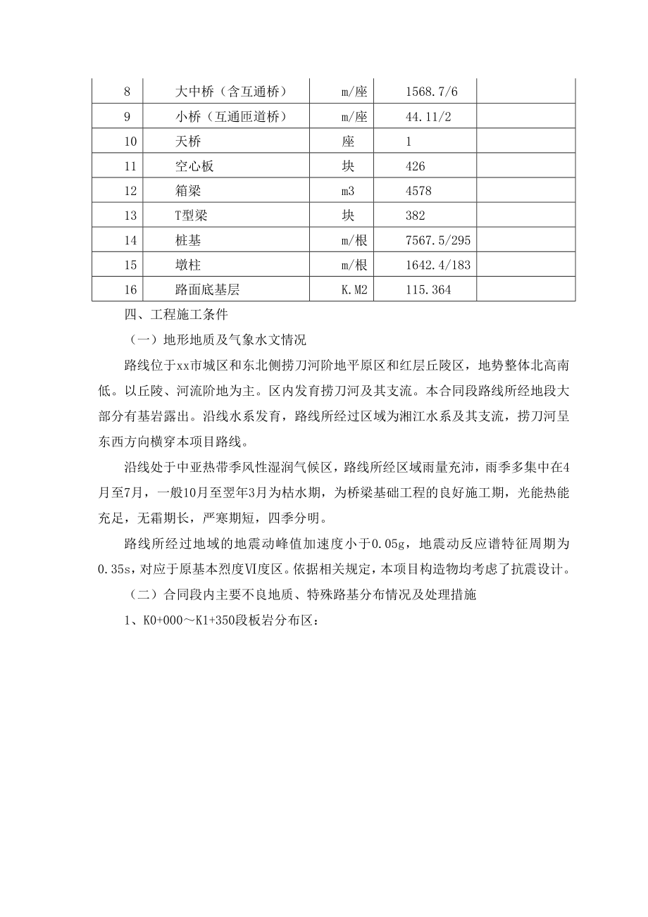 京港澳国家高速公路长沙绕城线某合同段实施性施工组织设计_第4页