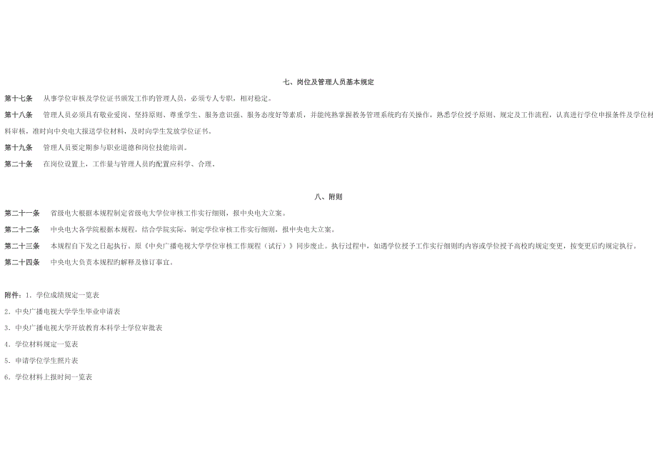 2023年中央广播电视大学学位审核及学位证书颁发工作规程_第4页