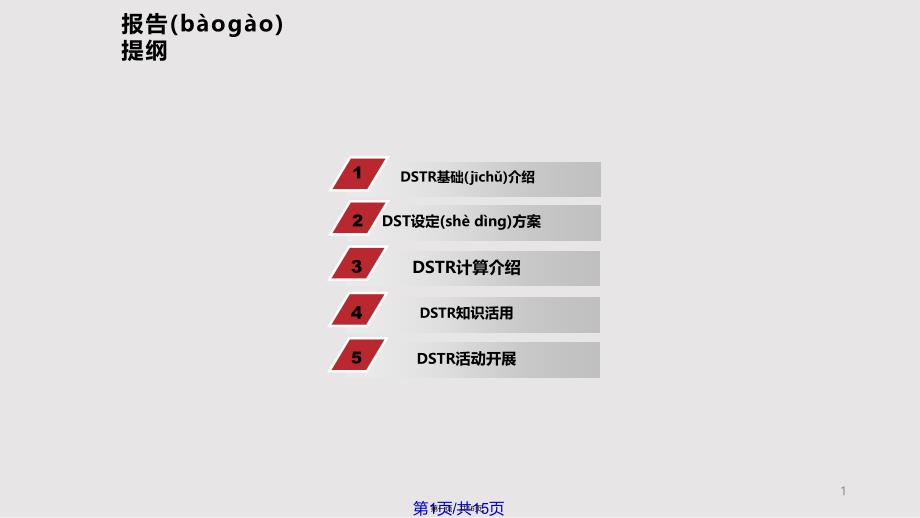 DSTR培训资料实用教案_第1页