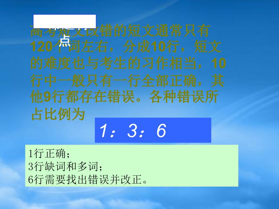 高三英语如何做好短文改错 新课标 人教_第4页