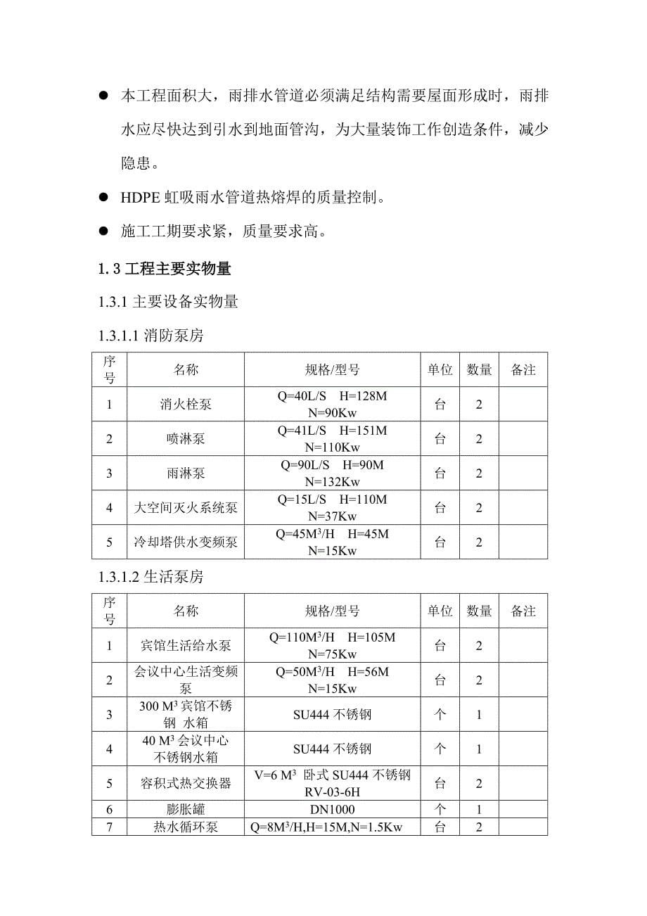 会议中心给排水施工方案_第5页