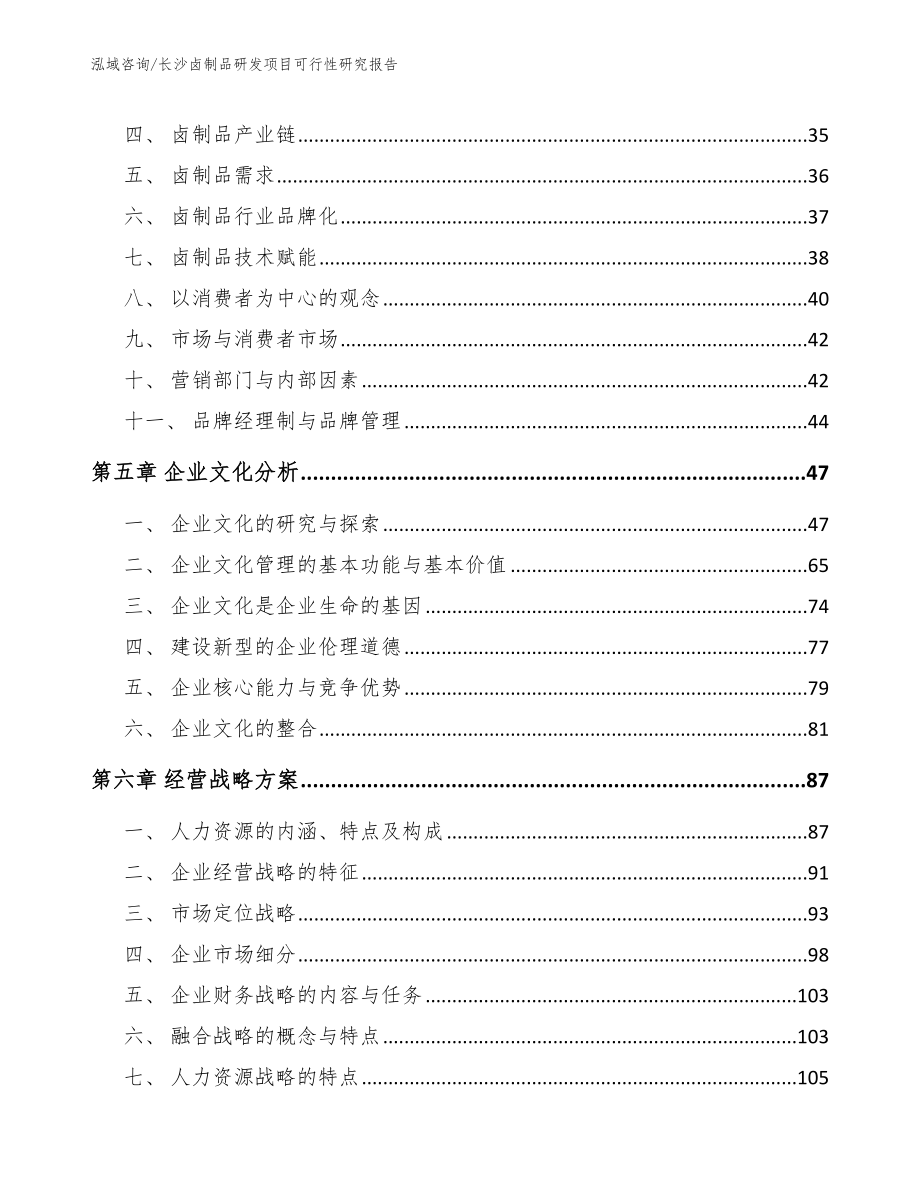 长沙卤制品研发项目可行性研究报告_模板范文_第2页