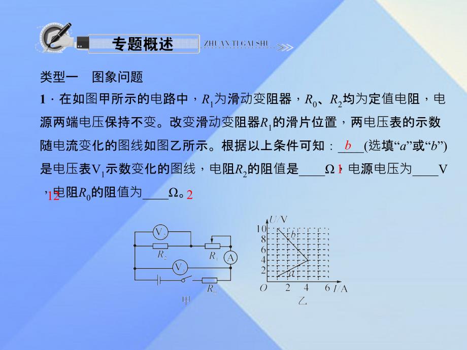 九年级物理全册 第17章 欧姆定律 专题九 欧姆定律综合计算习题课件 （新版）新人教版_第3页