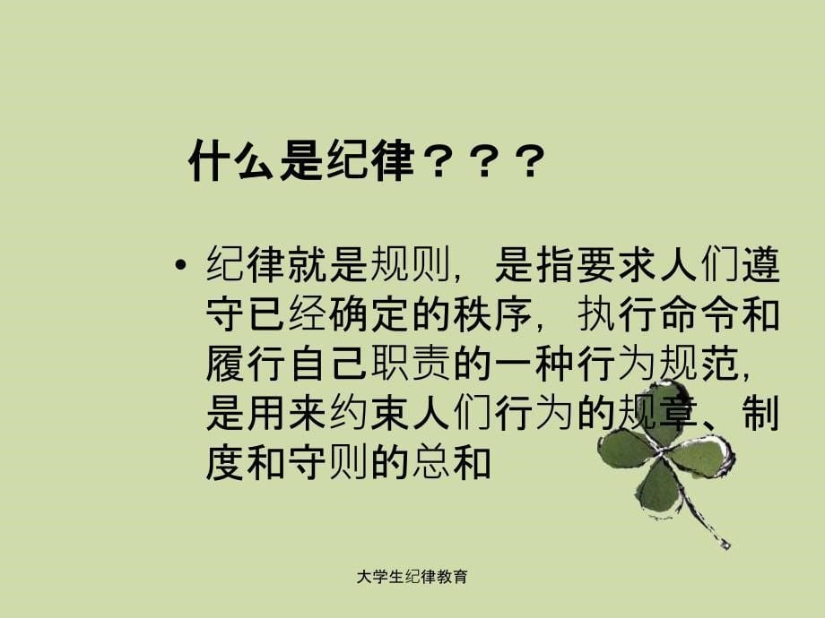 大学生纪律教育_第5页