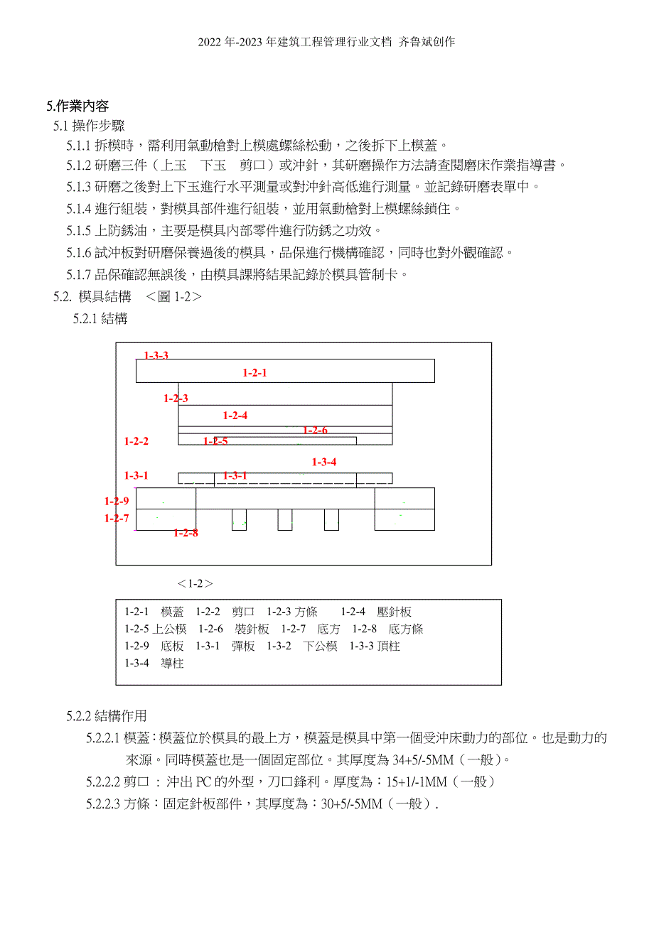 SK-UW-267模具保养规范_第4页