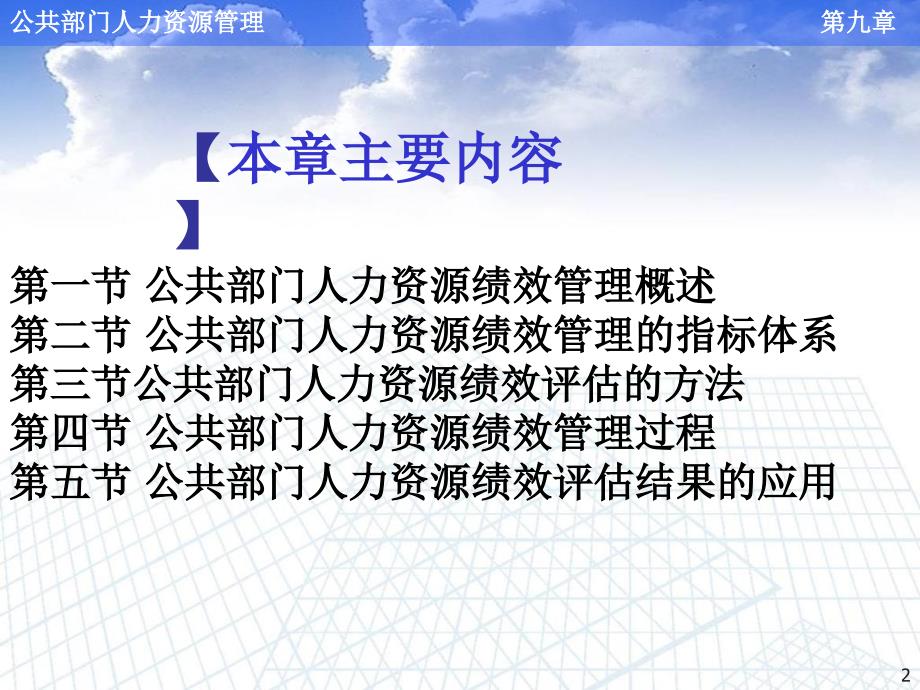 公共部门人力资源绩效管理资料课件_第2页