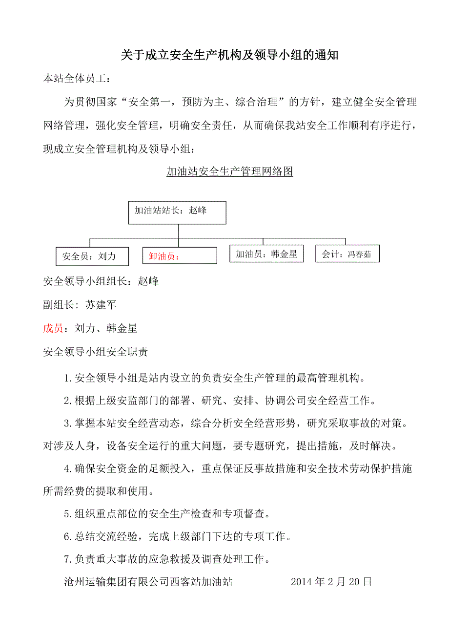 《加油站机构图》word版.doc_第1页