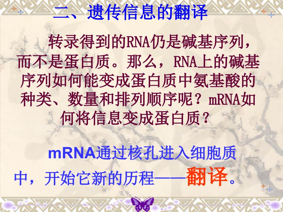 人教版教学课件第一节基因指导蛋白质的合成之翻译的过程1_第2页