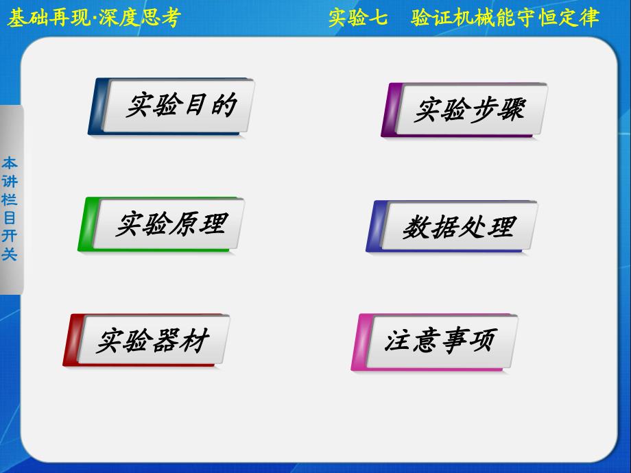 一轮复习验证机械能守恒定律ppt课件_第2页