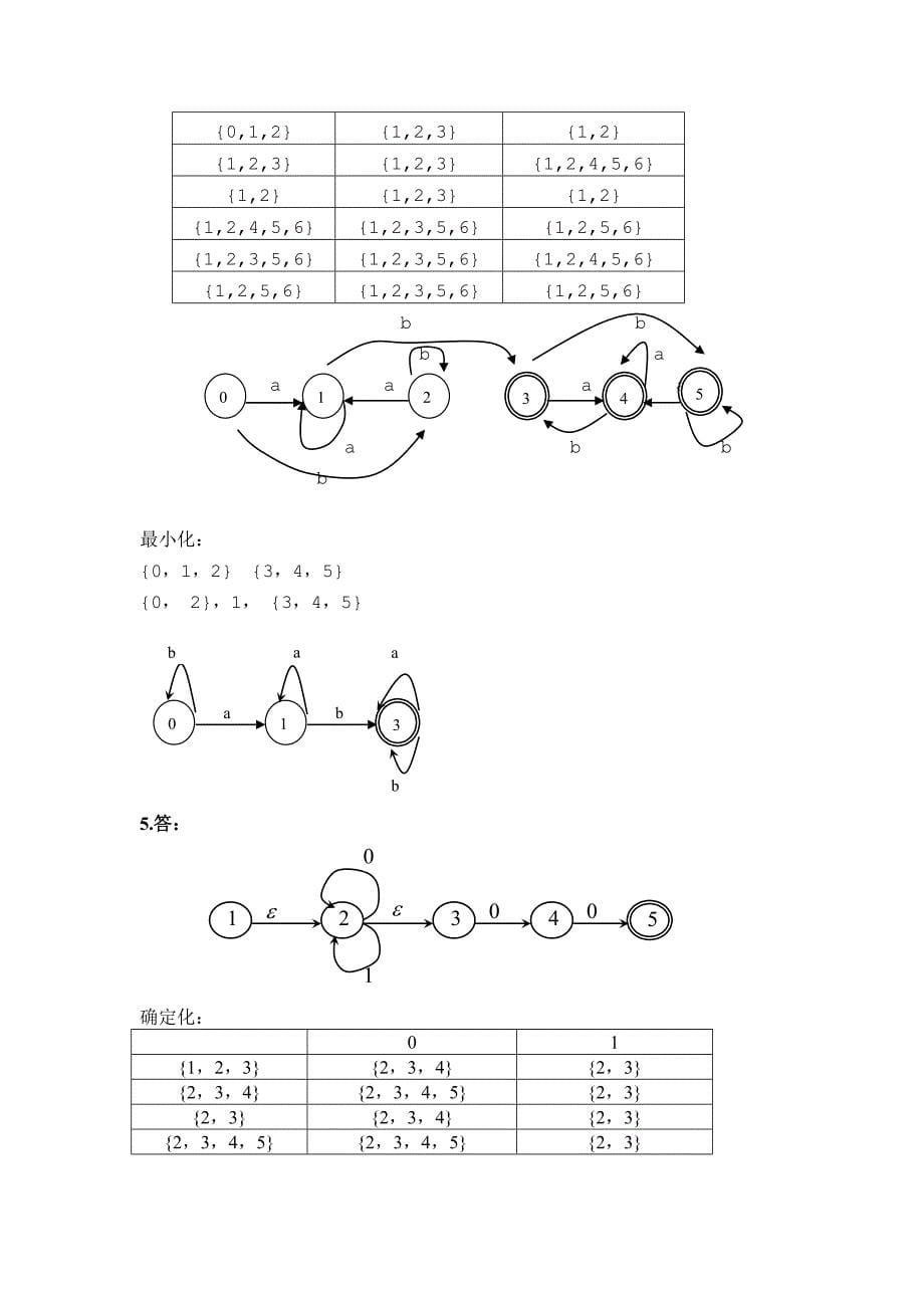 编译原理-试题及答案(魏国利)_第5页