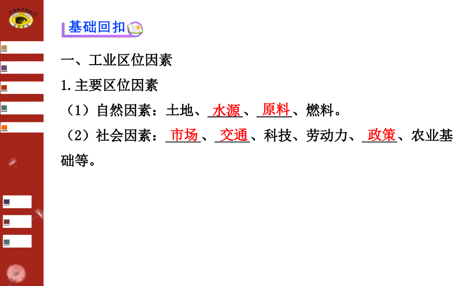 人文地理第四章第一讲 工业的区位选择_第3页