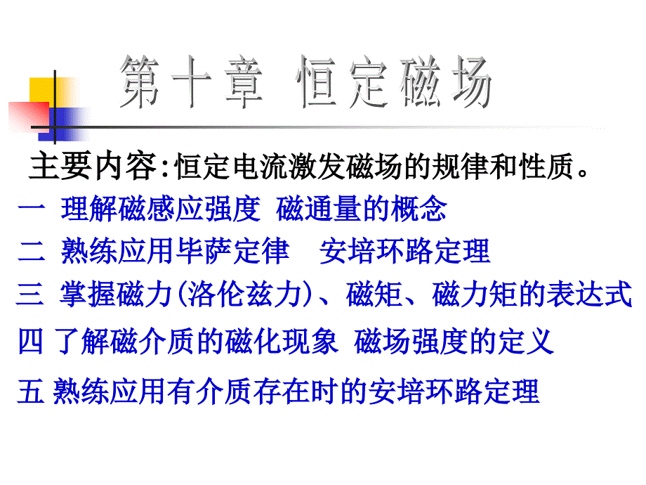 大学物理学：10-1磁场pt_第3页