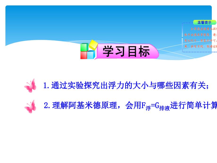 物理八年级下沪科版9.2阿基米德原理课件_第2页