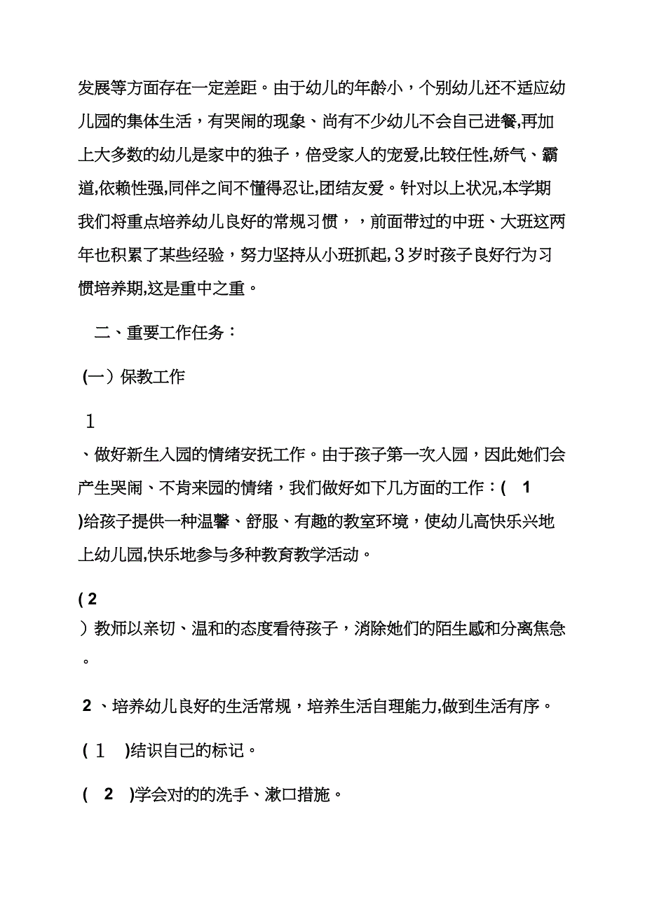 小班化教学工作计划_第2页