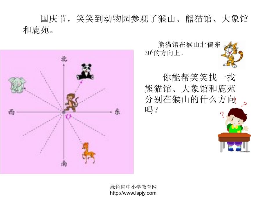 北师大版四年级数学上册第六单元确定位置（二）_第3页