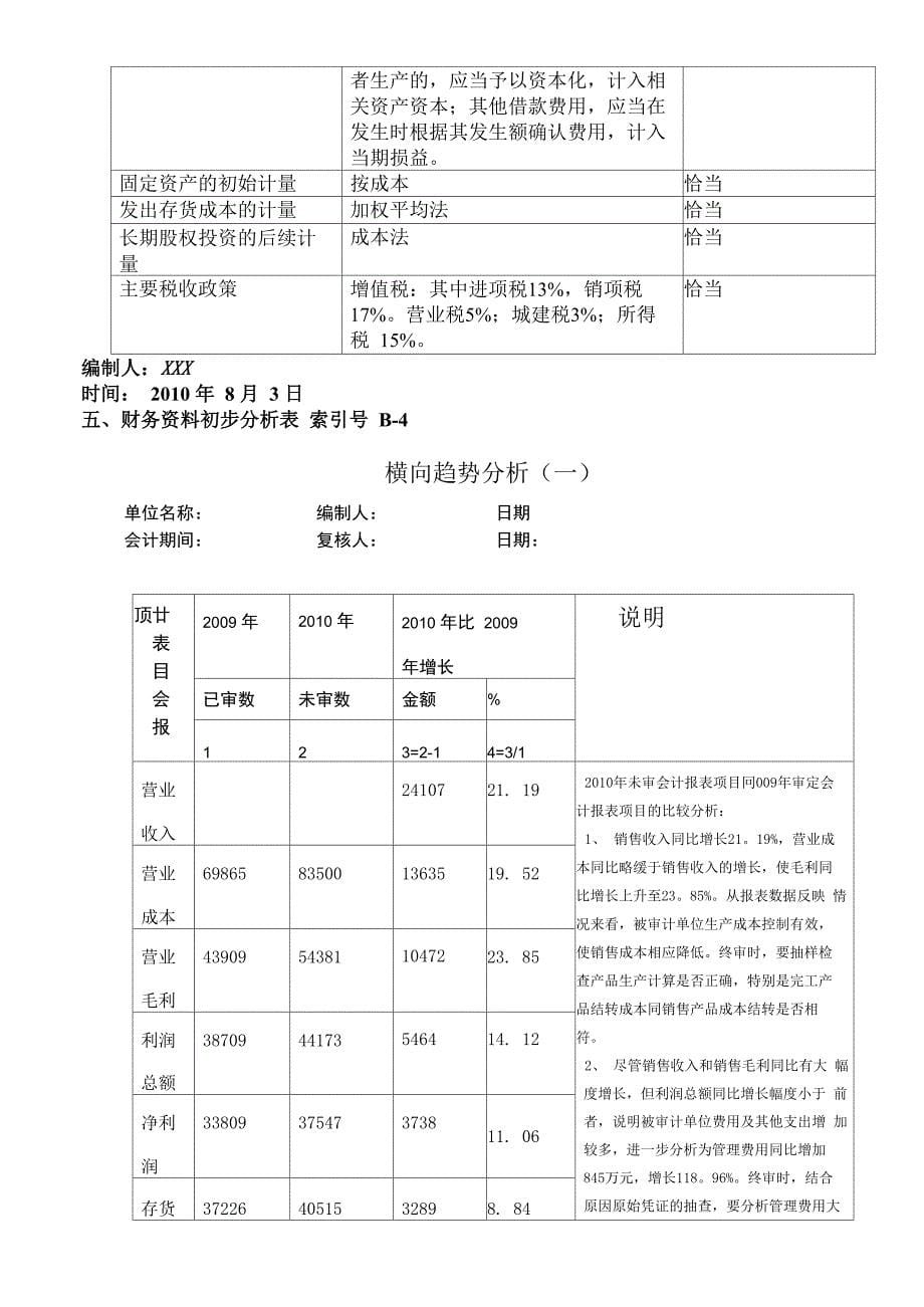 风险评估工作底稿范文_第5页