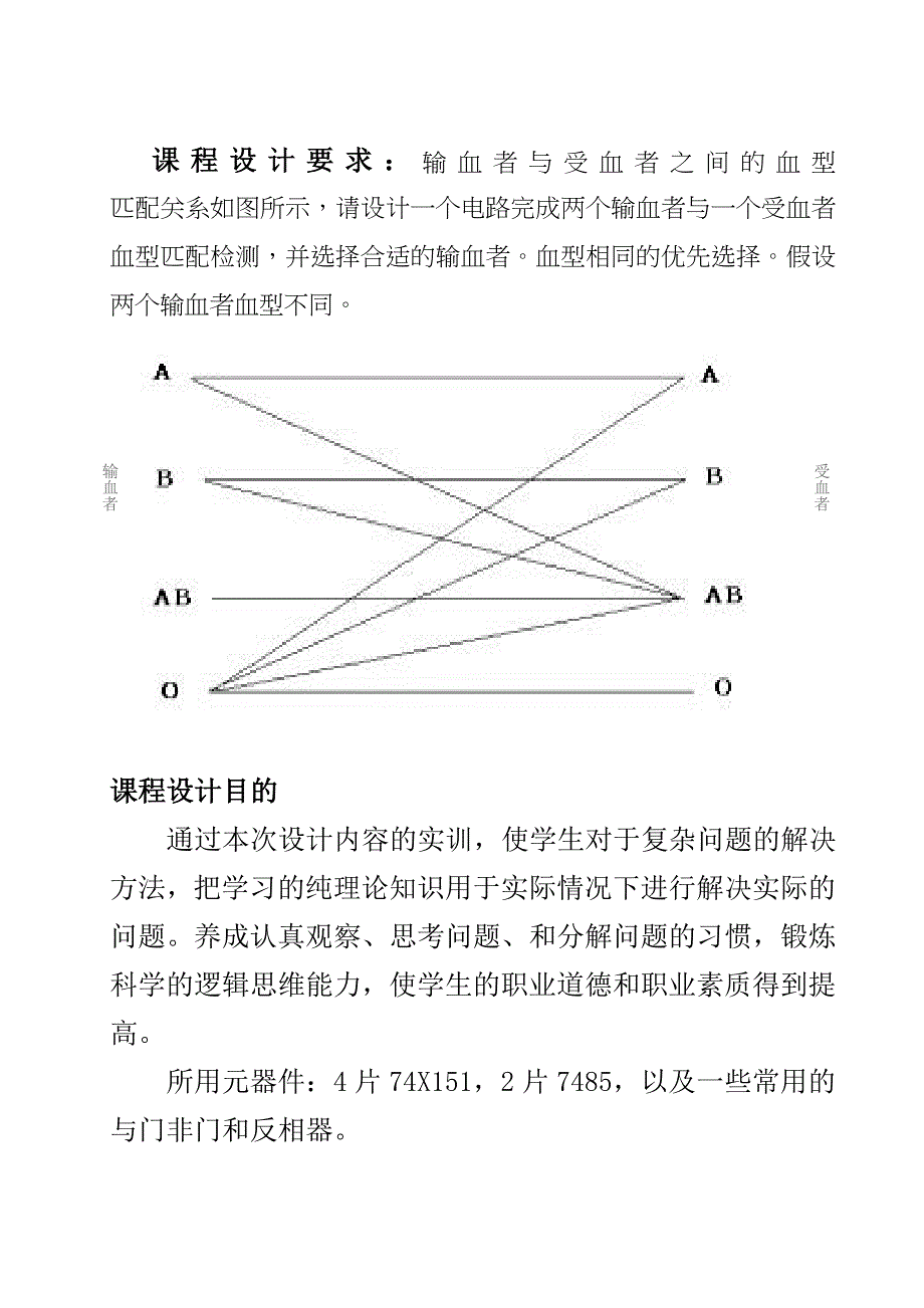 输血者与受血者血型检测匹配判定电路设计_第2页