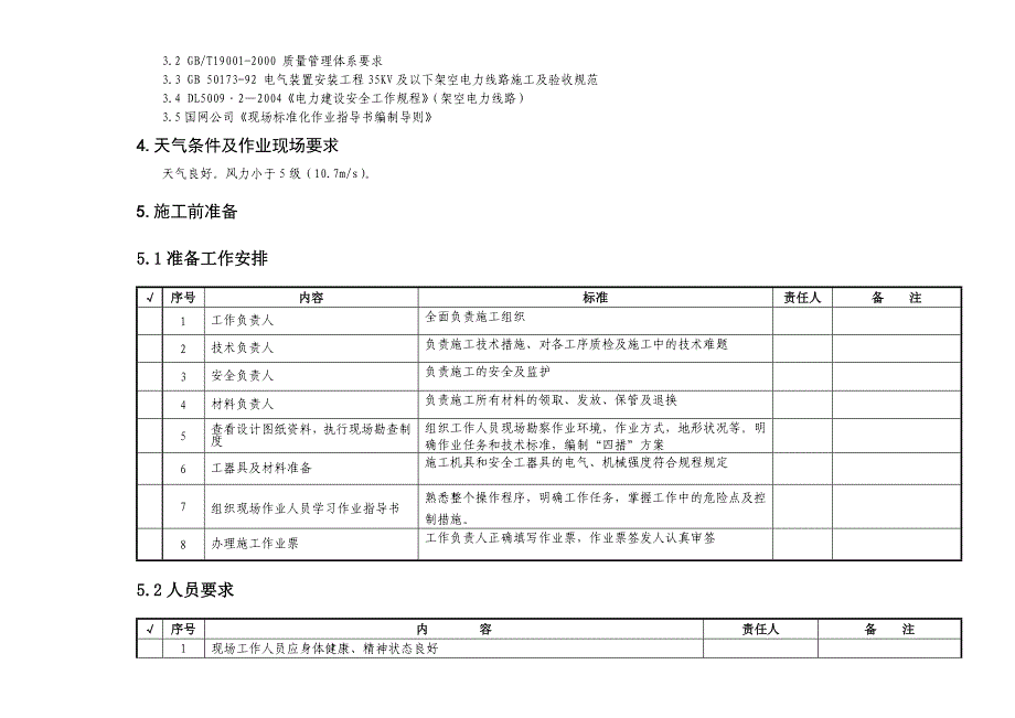 10kV导线架设作业指导书_第3页