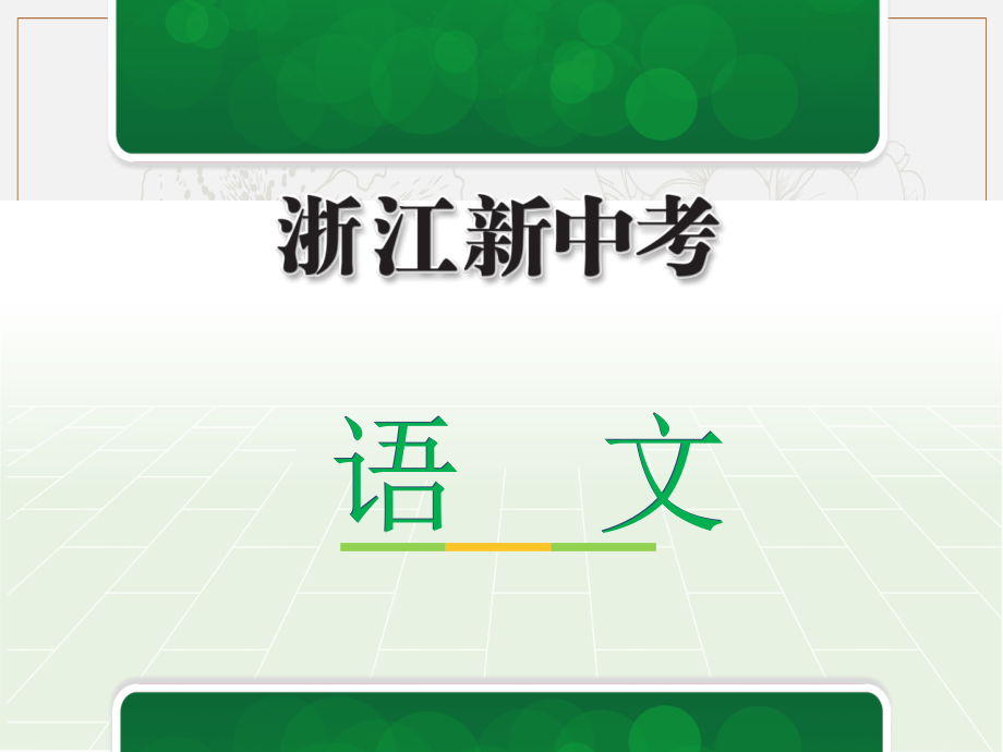 浙江省中考语文自主读背复习手册名著复习目标熟读记忆课件_第1页