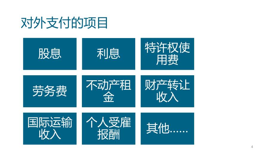 对外支付(非贸付汇)政策讲解及备案登记办税流程ppt课件.ppt_第4页